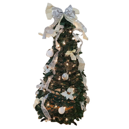 Let It Snow Holiday Collection Pop-Up Tree with Clear Lights - Assorted Styles DailySale
