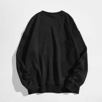 Letter and Car Print Oversized Sweatshirt DailySale