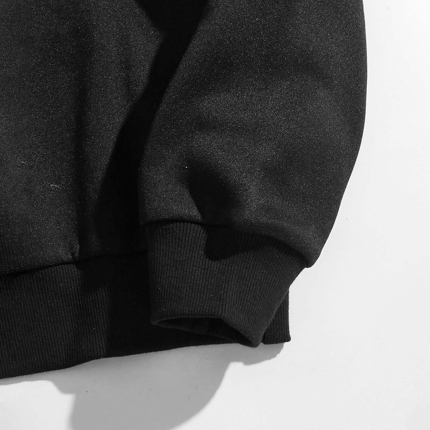 Letter and Car Print Oversized Sweatshirt DailySale
