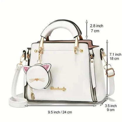 Letter Decor Hand Satchel Bag DailySale