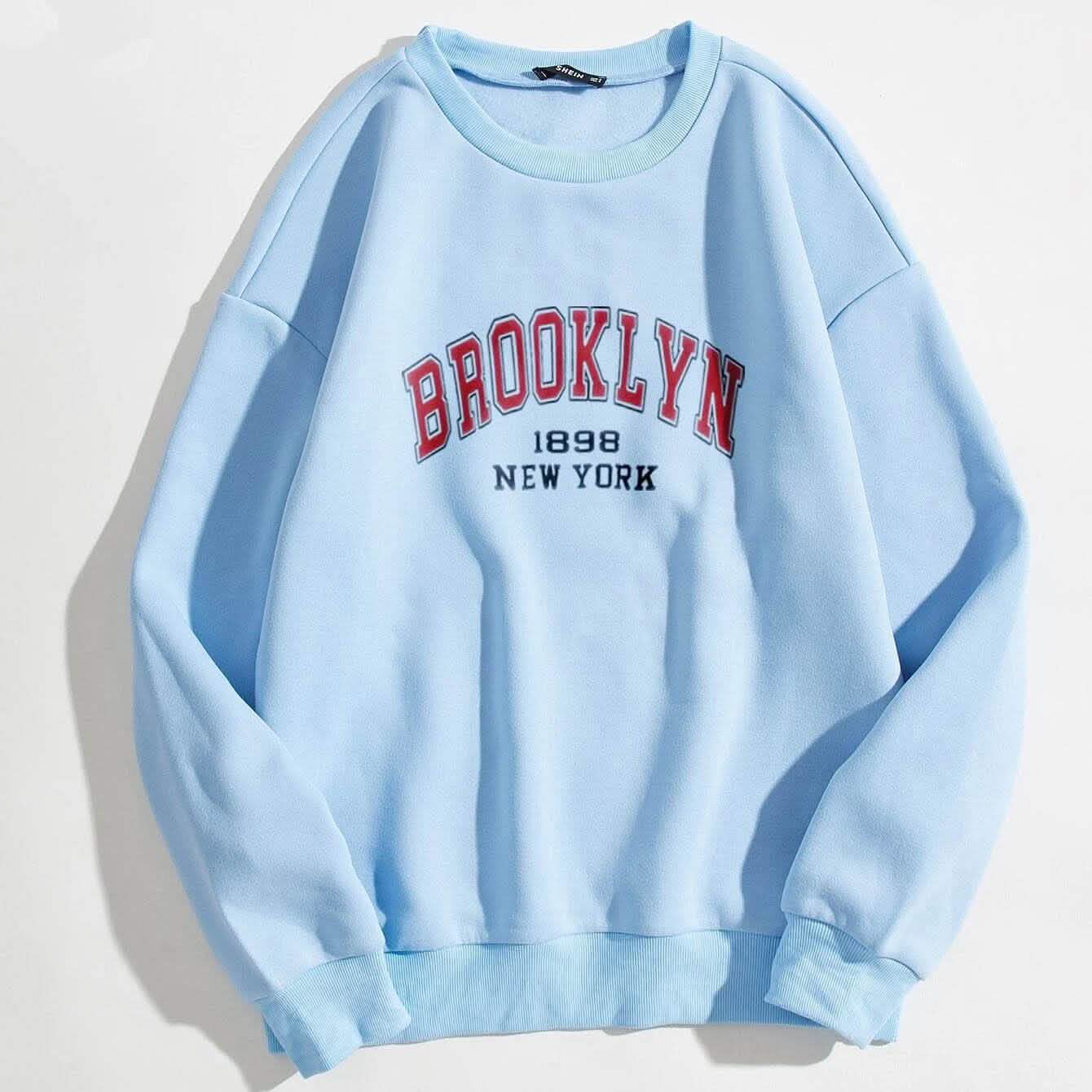 Letter Graphic Thermal Lined Sweatshirt DailySale