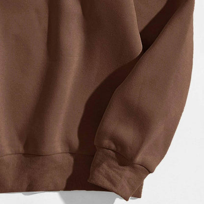 Letter Graphic Thermal Lined Sweatshirt DailySale