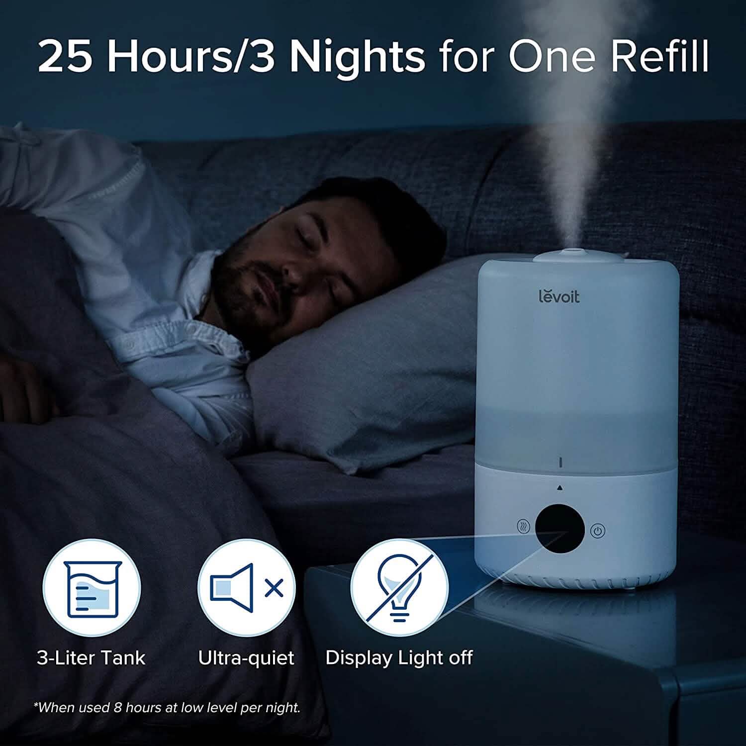 LEVOIT Dual200S Smart Cool Mist Humidifier DailySale