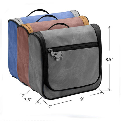 Lewis N. Clark Brushed Twill Hanging Toiletry Kit Bag DailySale