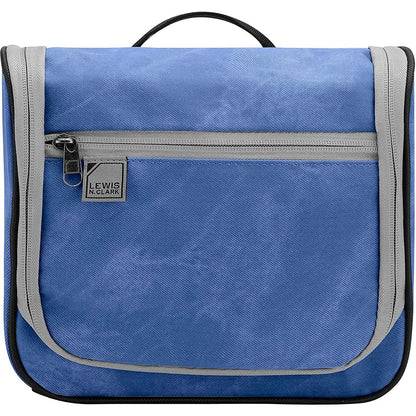 Lewis N. Clark Brushed Twill Hanging Toiletry Kit Bag DailySale
