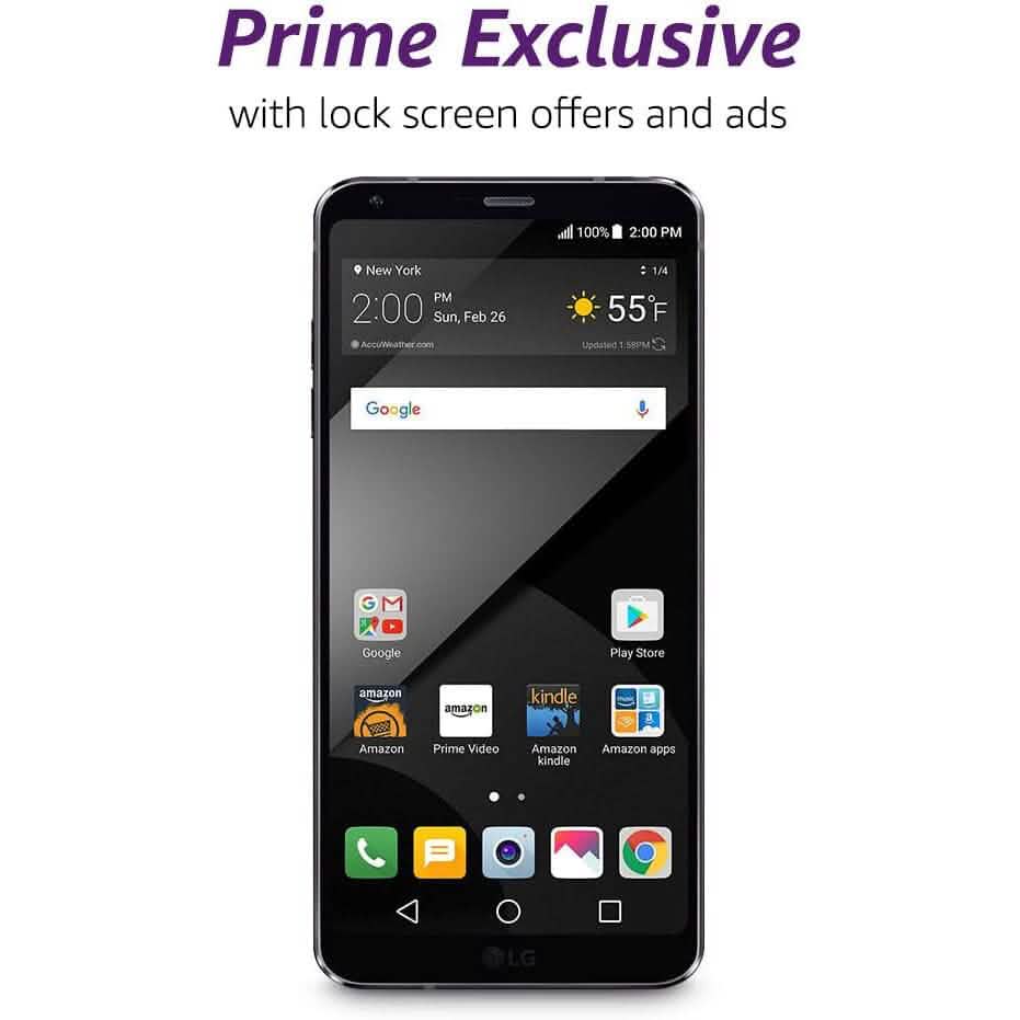 LG G6+ 128GB AT&T/T Mobile/Verizon Unlocked  (Refurbished) DailySale
