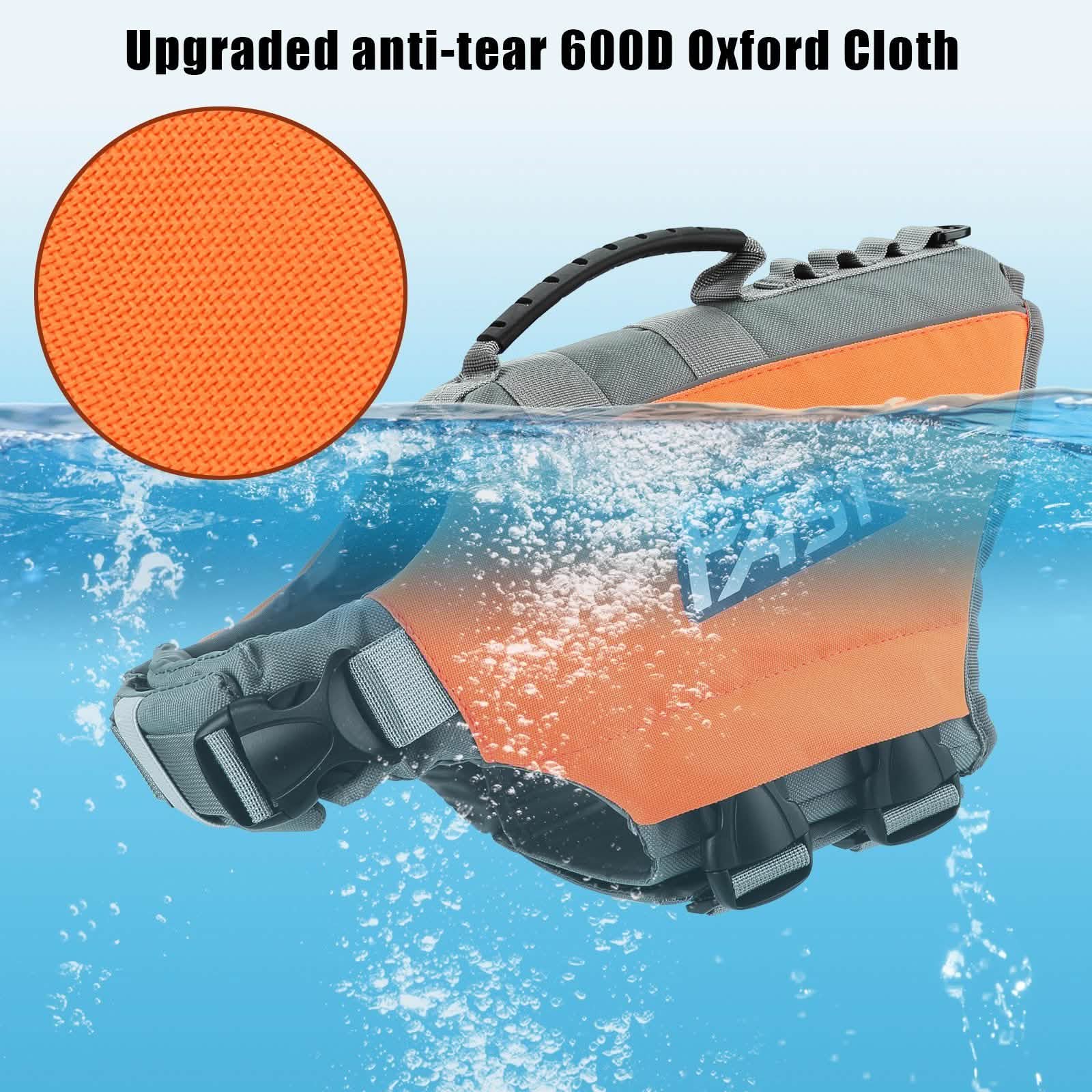 Life Jacket Reflective Safety Vest with Adjustable Buckles & Durable Rescue DailySale
