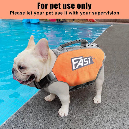 Life Jacket Reflective Safety Vest with Adjustable Buckles & Durable Rescue DailySale