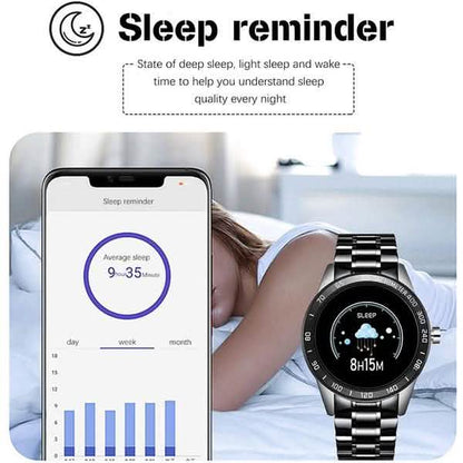 LIGE Steel Band Smart Watch DailySale