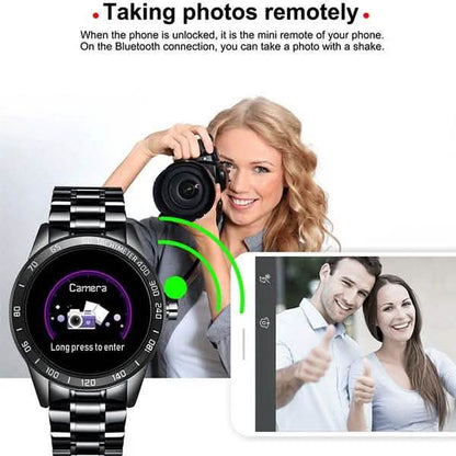 LIGE Steel Band Smart Watch DailySale