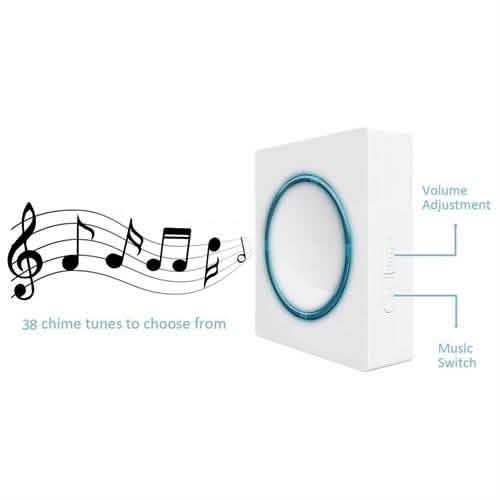 Liger Portable Waterproof Wireless Doorbell Kit DailySale