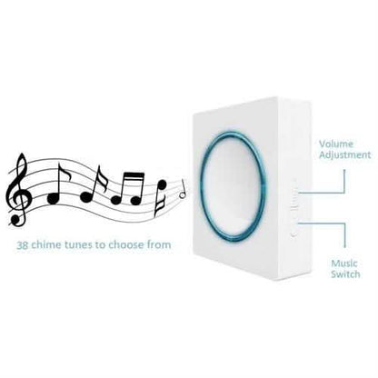 Liger Portable Waterproof Wireless Doorbell Kit DailySale