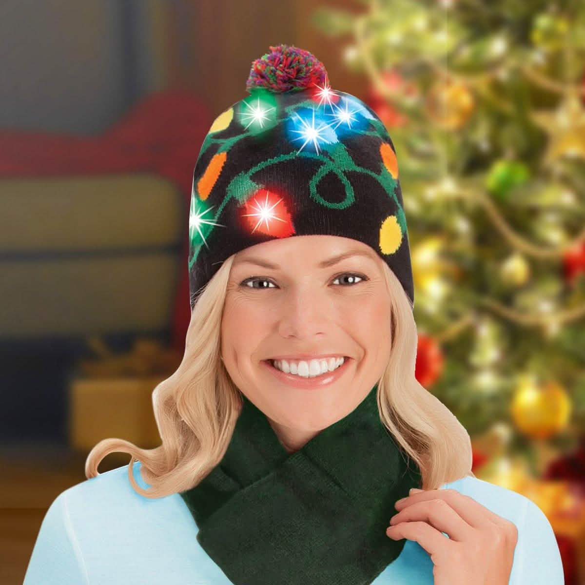 Light-Up Holiday Beanie DailySale