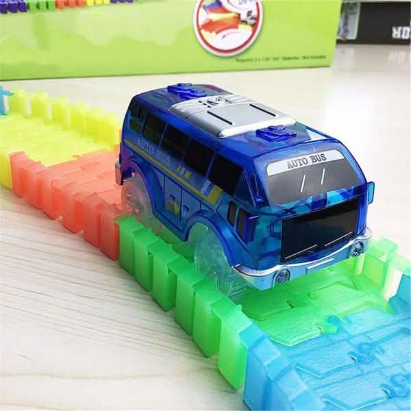 Light Up Toy Car Track Accessories Racing Car with 5 Flashing LED Lights DailySale