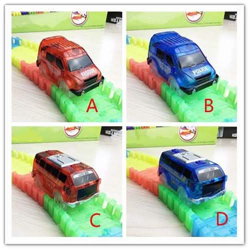 Light Up Toy Car Track Accessories Racing Car with 5 Flashing LED Lights DailySale