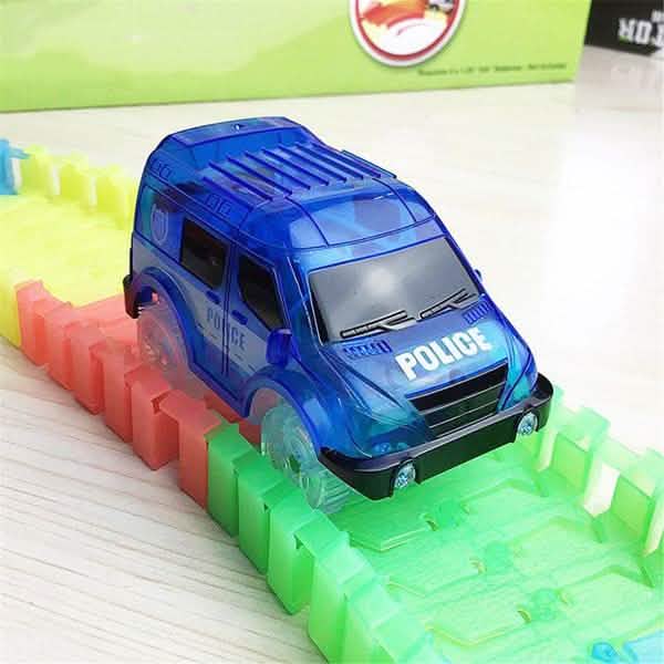 Light Up Toy Car Track Accessories Racing Car with 5 Flashing LED Lights DailySale