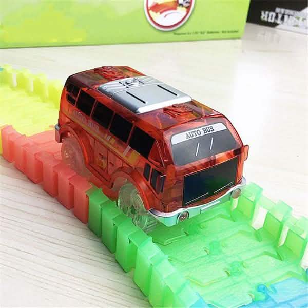 Light Up Toy Car Track Accessories Racing Car with 5 Flashing LED Lights DailySale