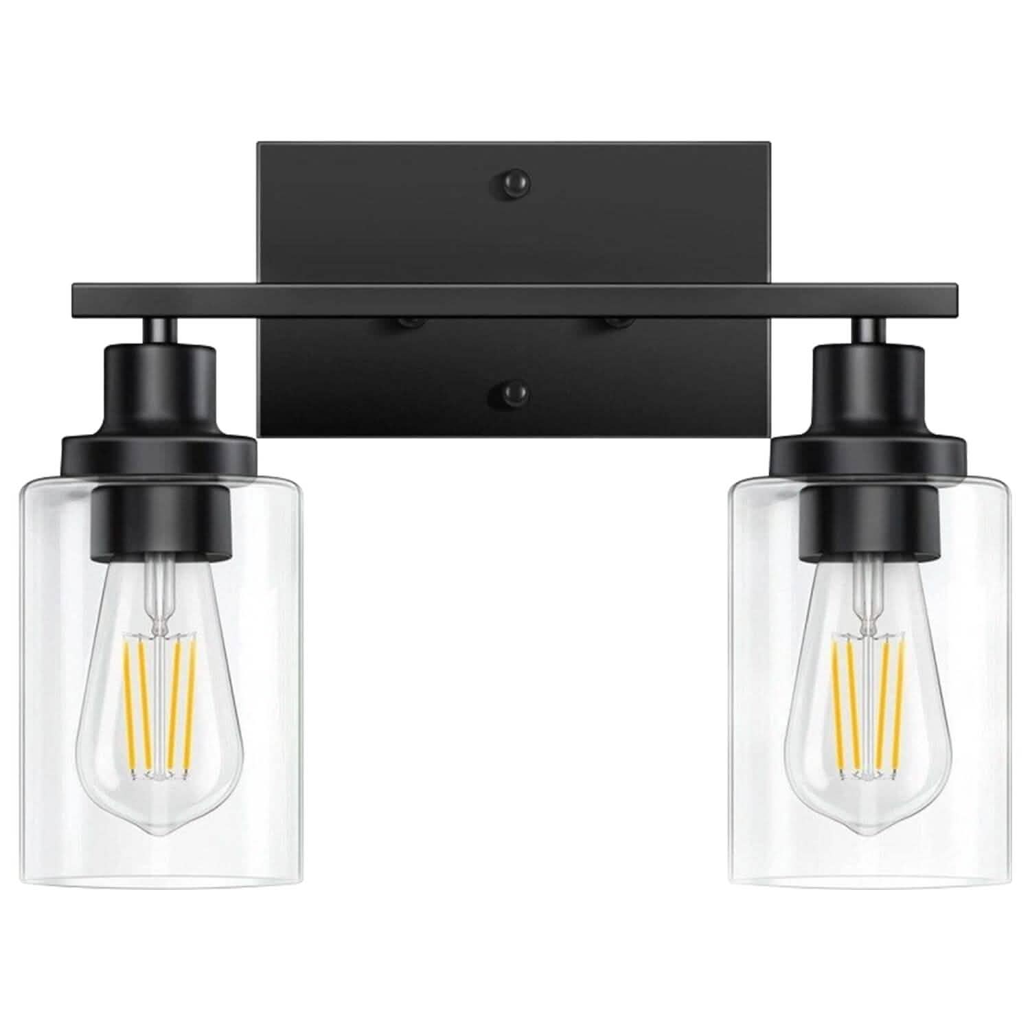 Light Wall Scone Lighting with Clear Glass DailySale