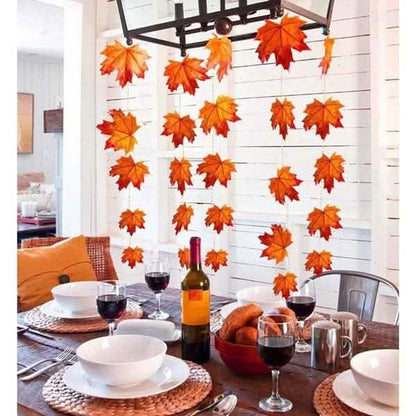 Lighted Fall Garland 40 LED String Light DailySale