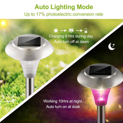 Lights Color Changing Landscape Solar Lamps DailySale