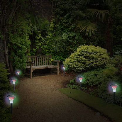 Lights Color Changing Landscape Solar Lamps DailySale