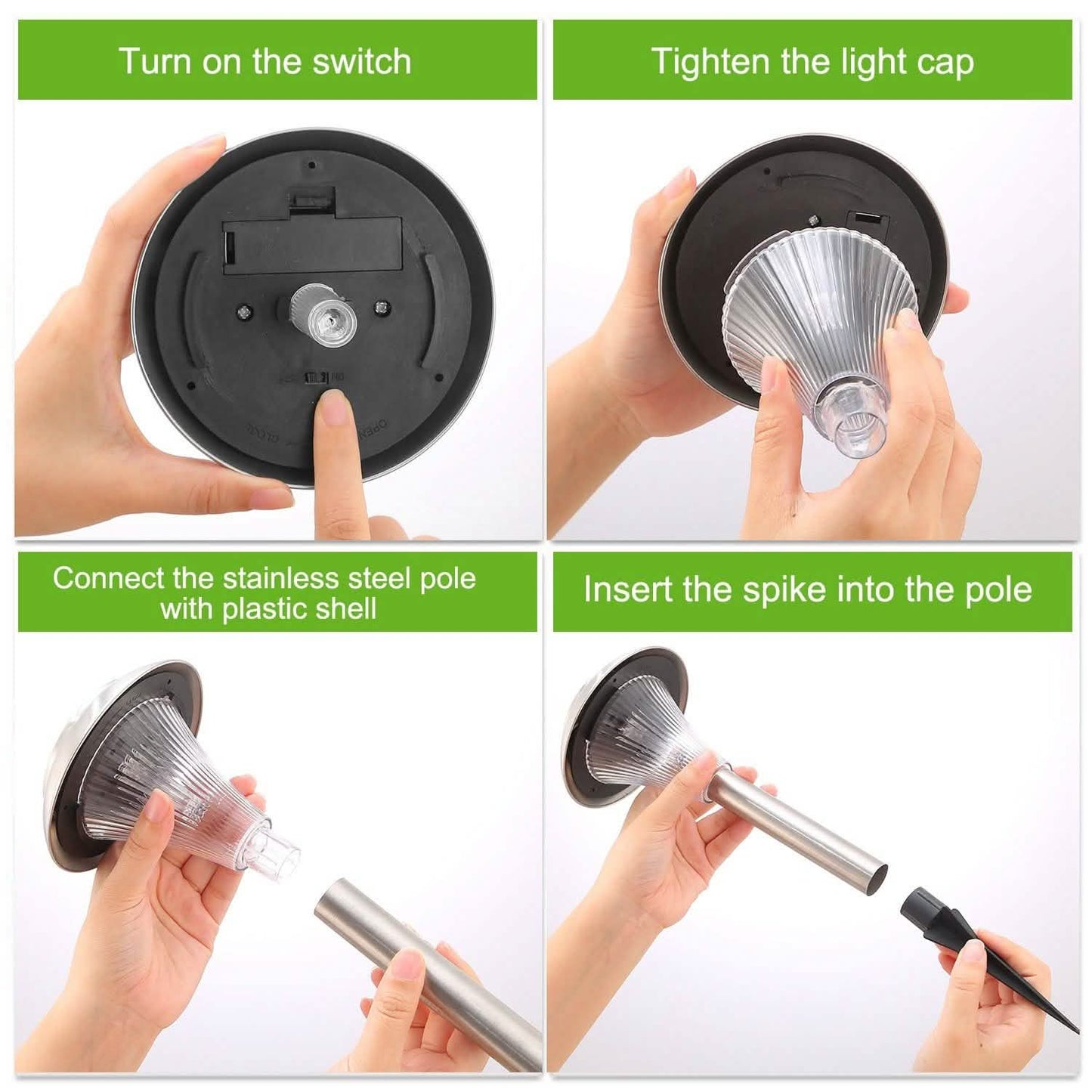 Lights Color Changing Landscape Solar Lamps DailySale