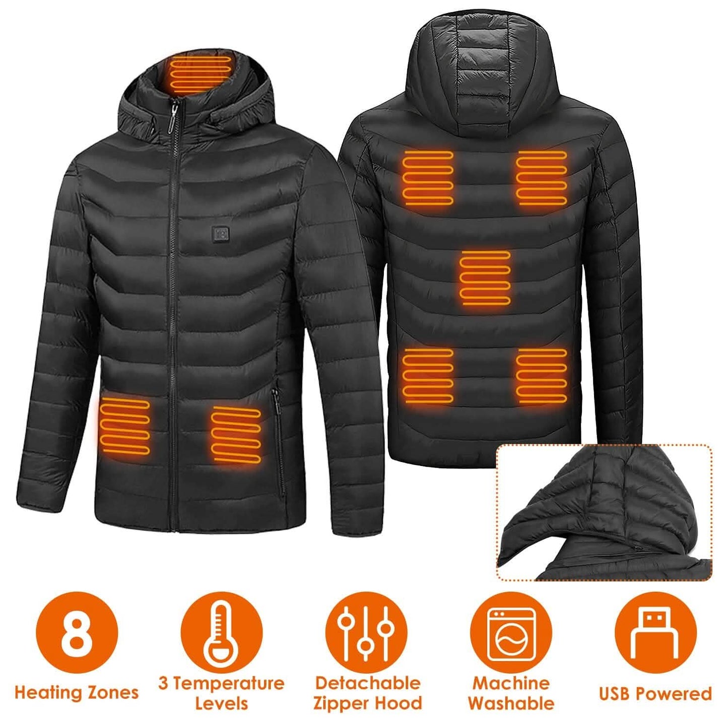 Lightweight Electric Heated Jacket DailySale