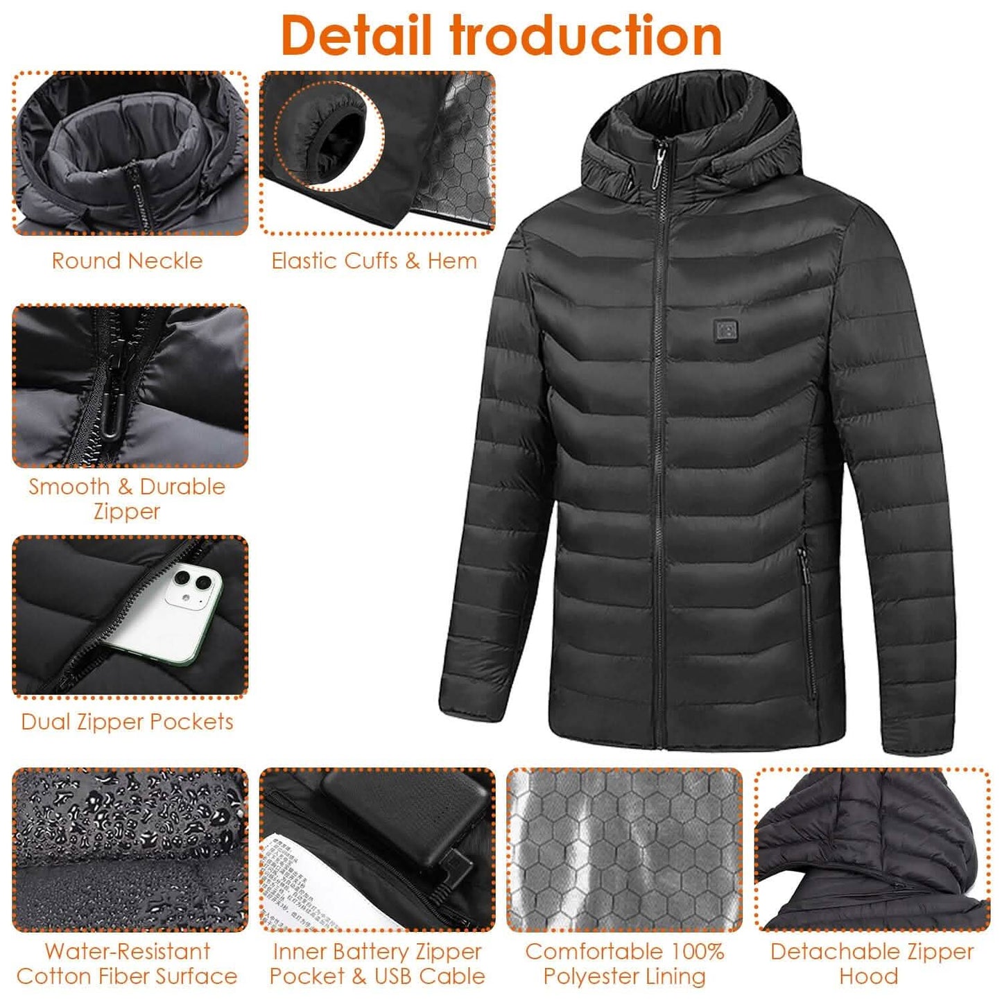 Lightweight Electric Heated Jacket DailySale