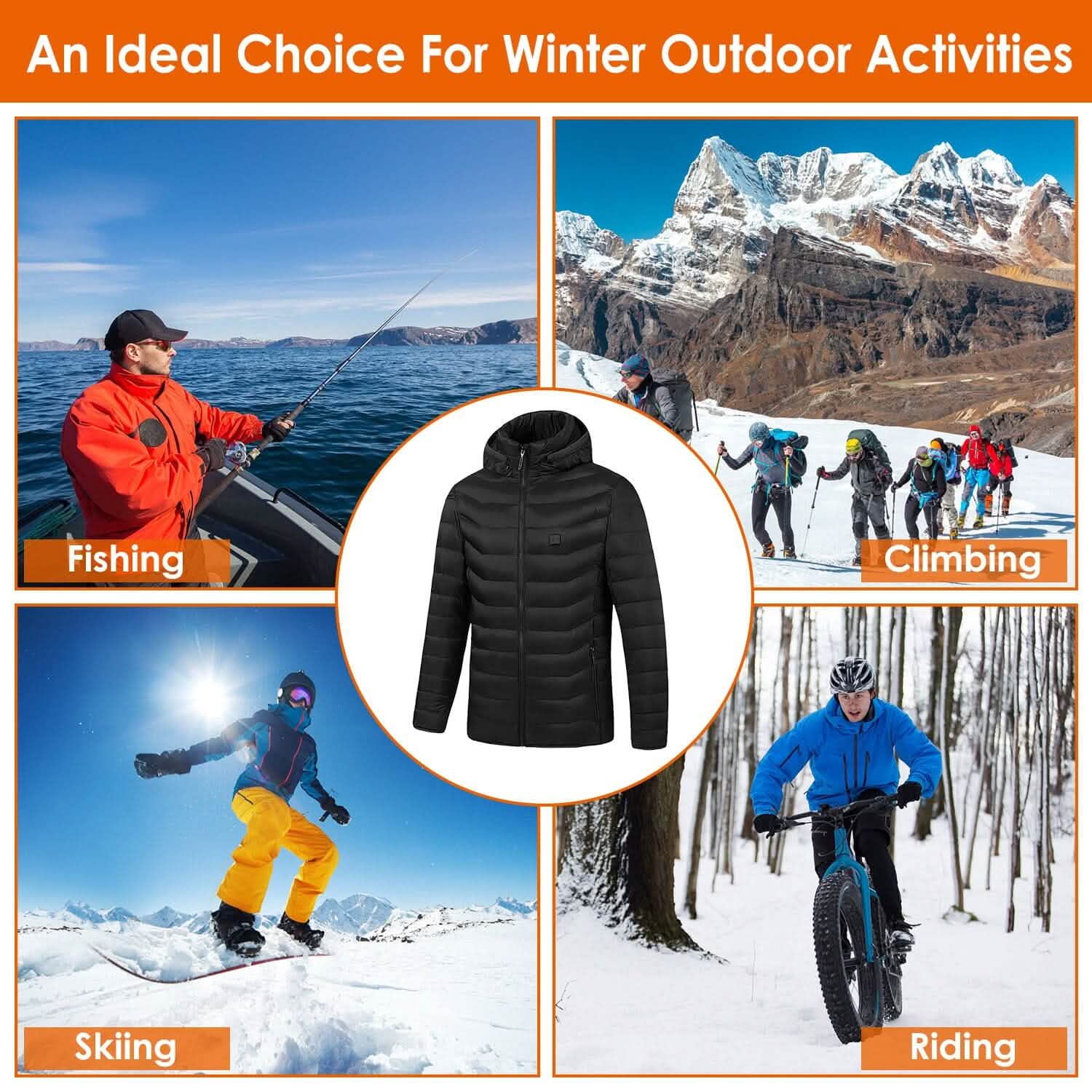 Lightweight Electric Heated Jacket DailySale