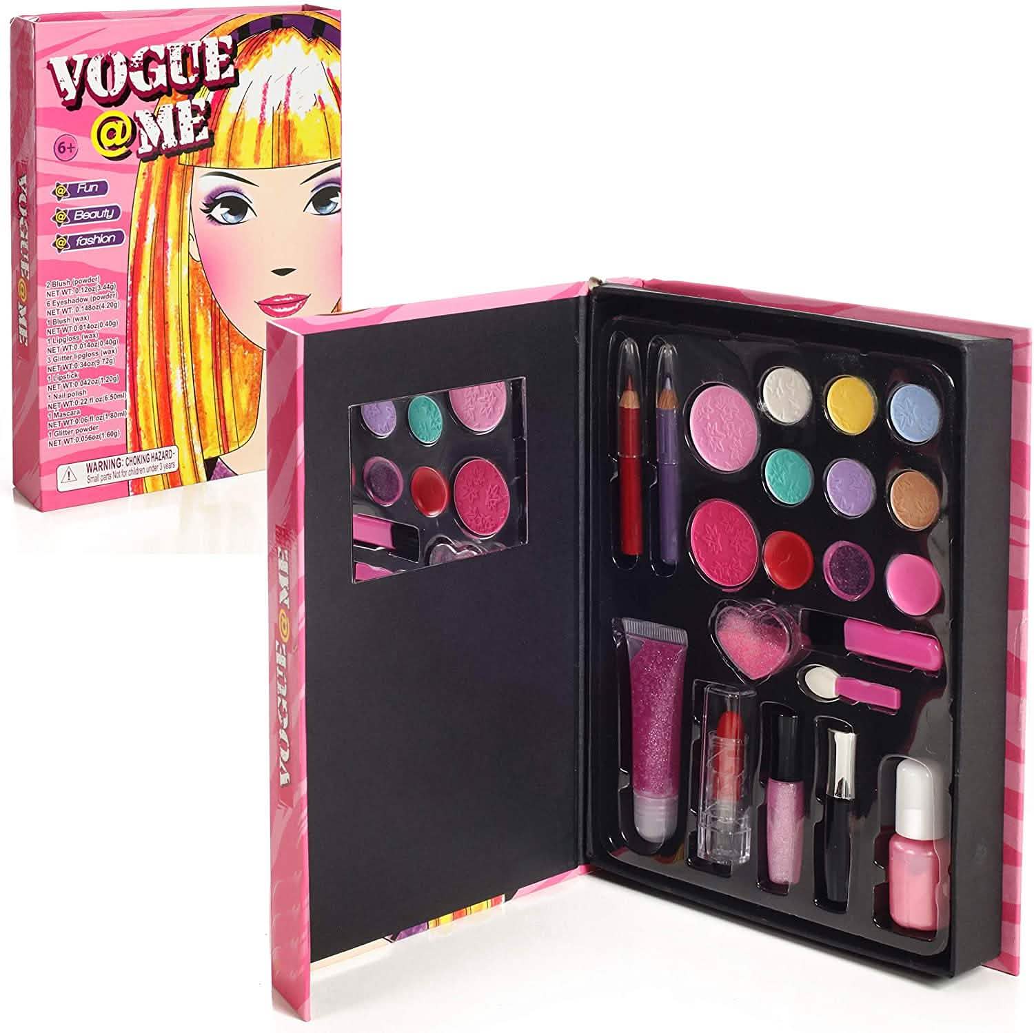 Lil Me Kids Fun, Beauty, Fashion Washable Makeup Set DailySale