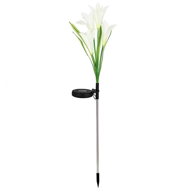 Lily Flower Multi-Color Changing LED Solar Powered Lights DailySale
