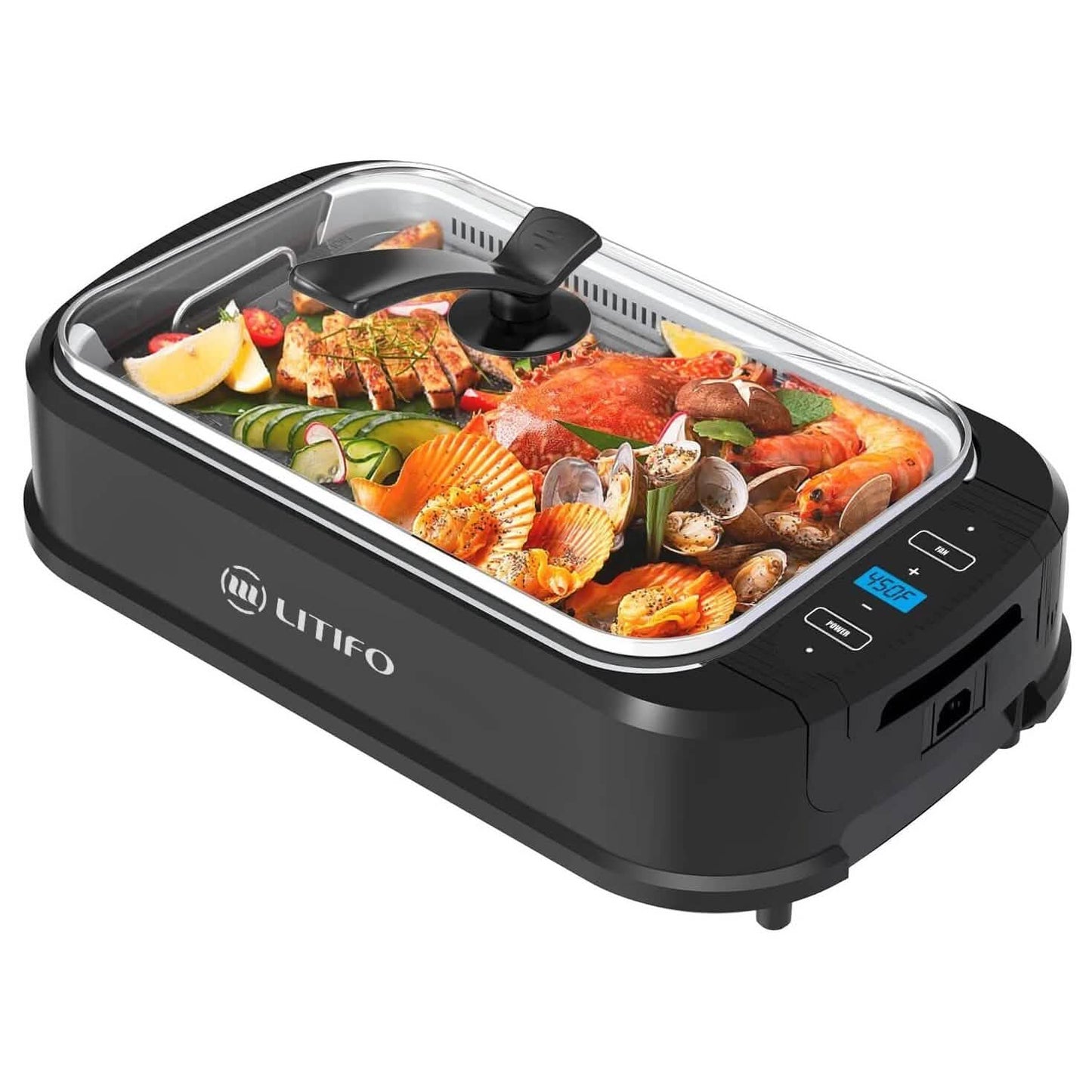 Litifo Smokeless Grill and Griddle DailySale