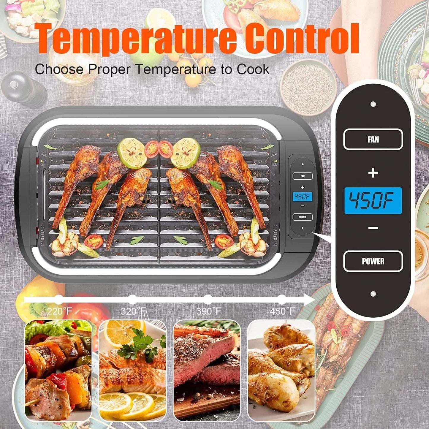 Litifo Smokeless Grill and Griddle DailySale