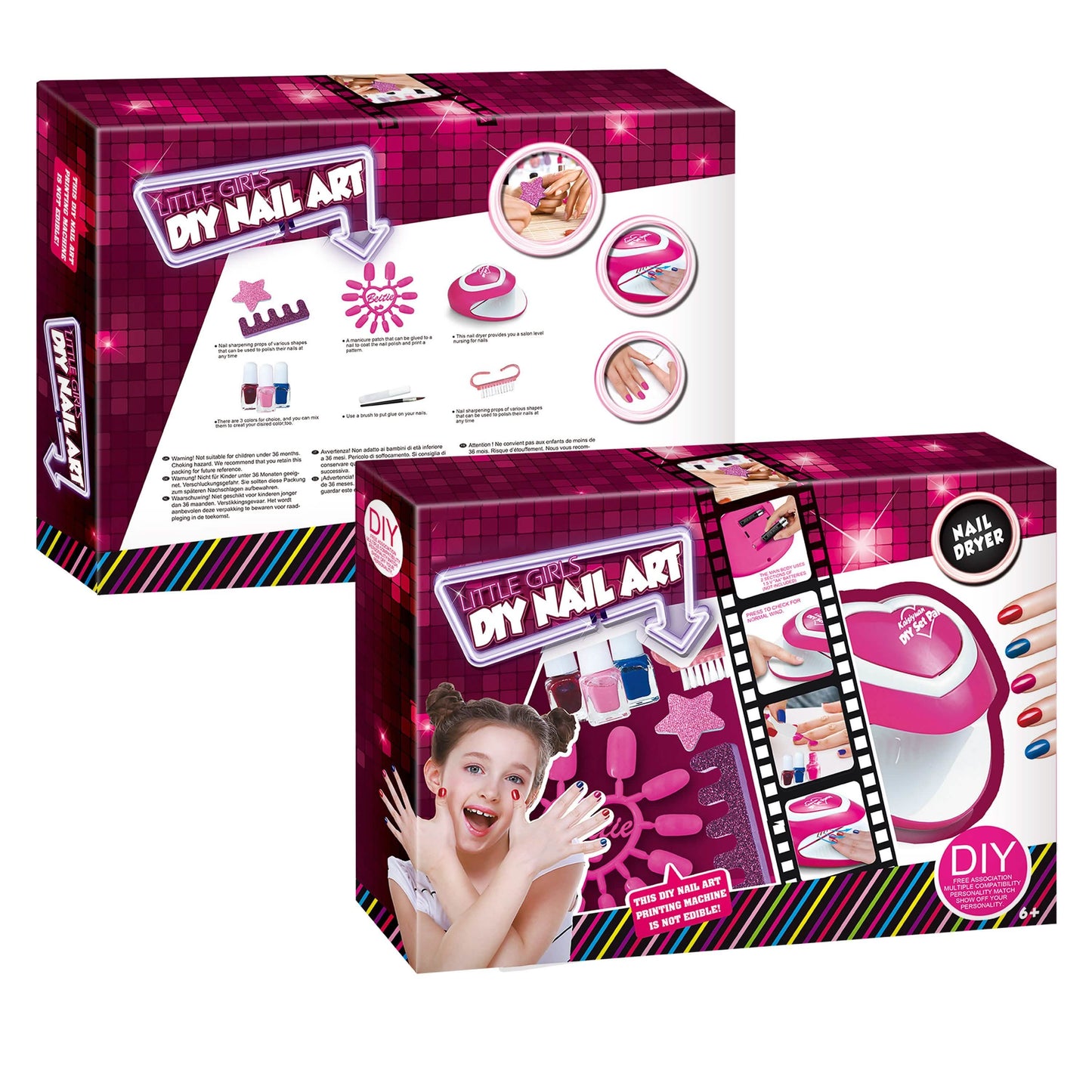 Little Girls DIY Nail Art DailySale
