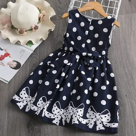 Little Girls' Dress Sundress Polka Dot Casual Lace Trims Print DailySale