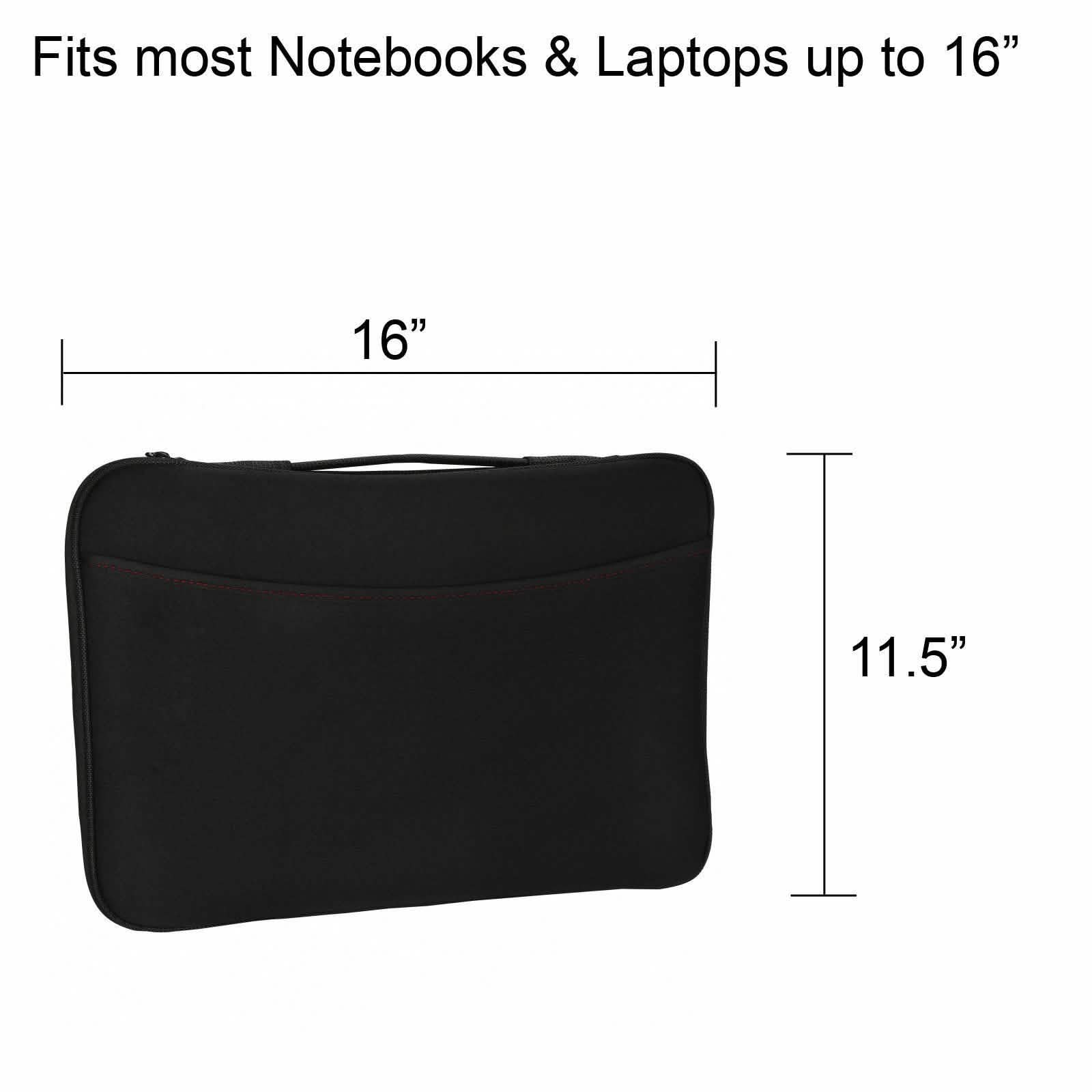 Logitech 16 Inch Notebook Laptop Sleeve Bag Pouch Handle Case Cover DailySale