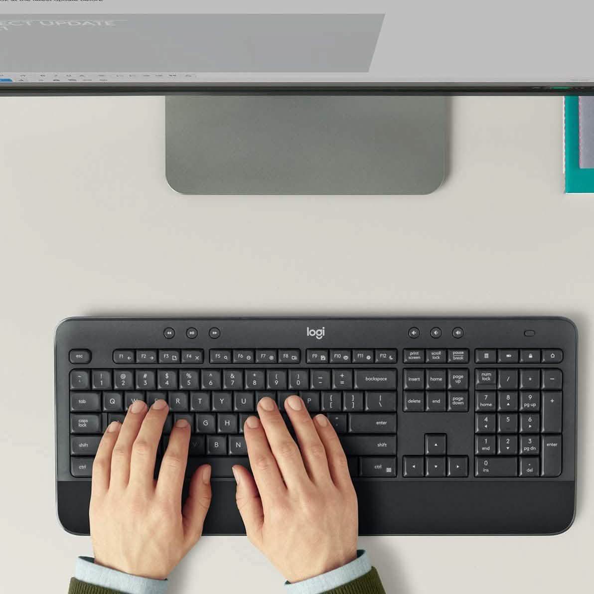 Logitech Advanced Wireless Keyboard (Refurbished) DailySale