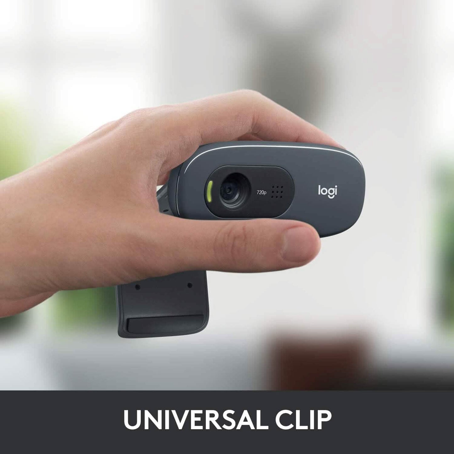 Logitech C270 Webcam with Microphone  (Refurbished) DailySale