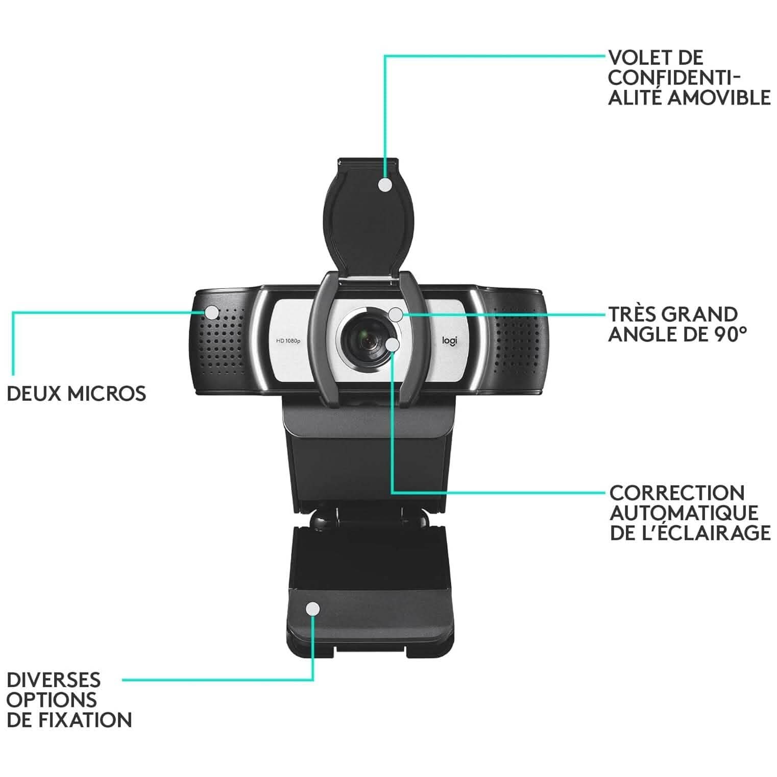 Logitech C930e Webcam (Refurbished) DailySale