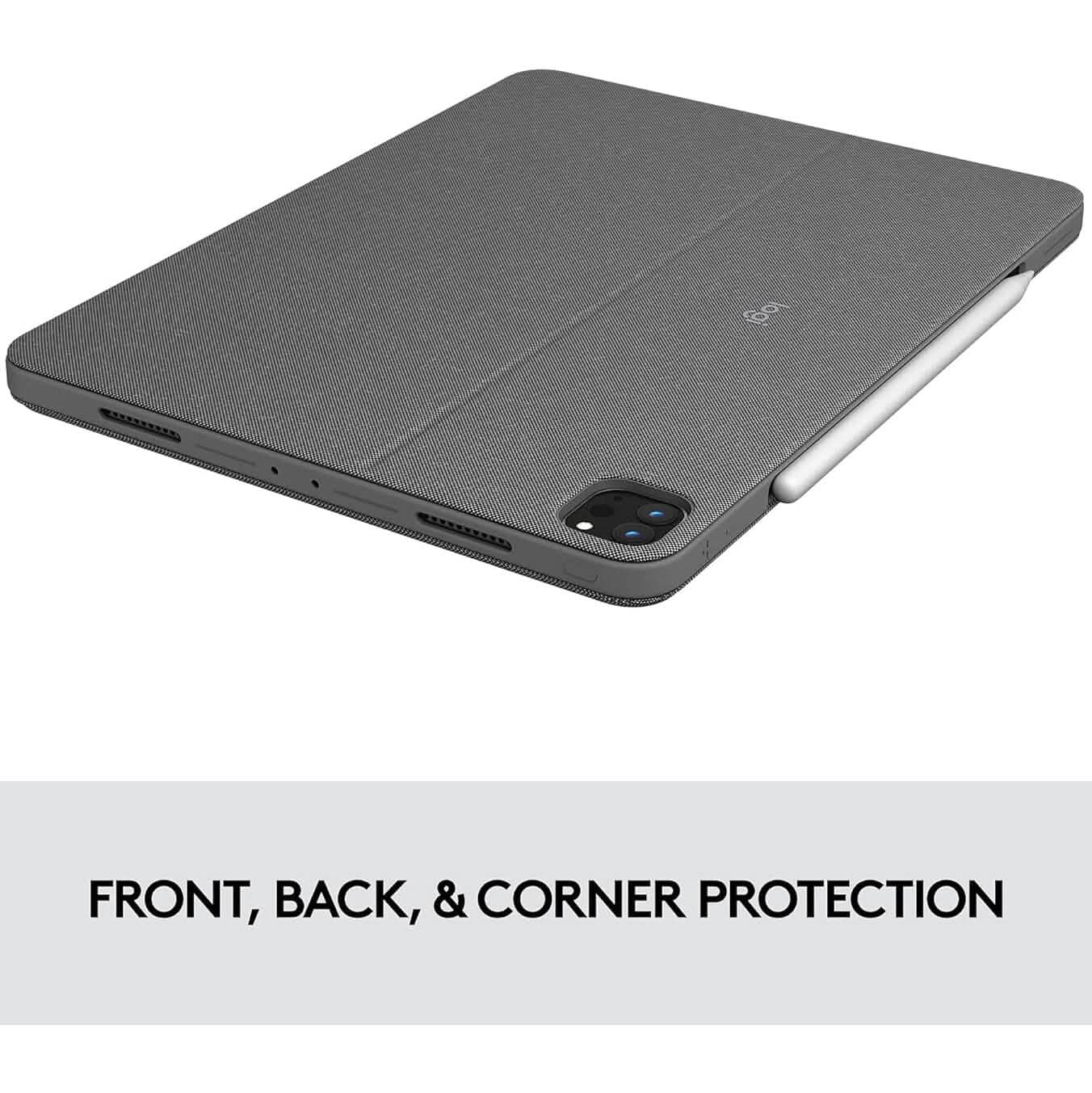 Logitech Combo Touch Keyboard Folio for iPad Pro 12.9" 5th & 6th Gen Oxford Gray DailySale