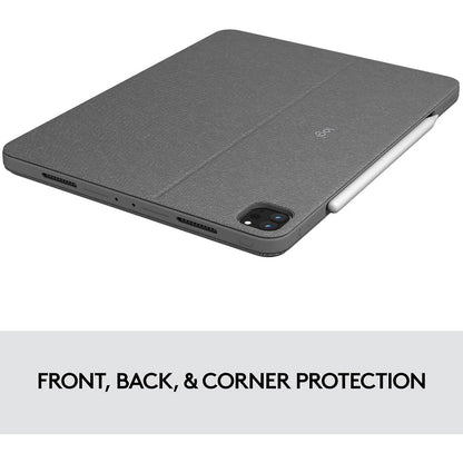 Logitech Combo Touch Keyboard Folio for iPad Pro 12.9" 5th & 6th Gen Oxford Gray DailySale