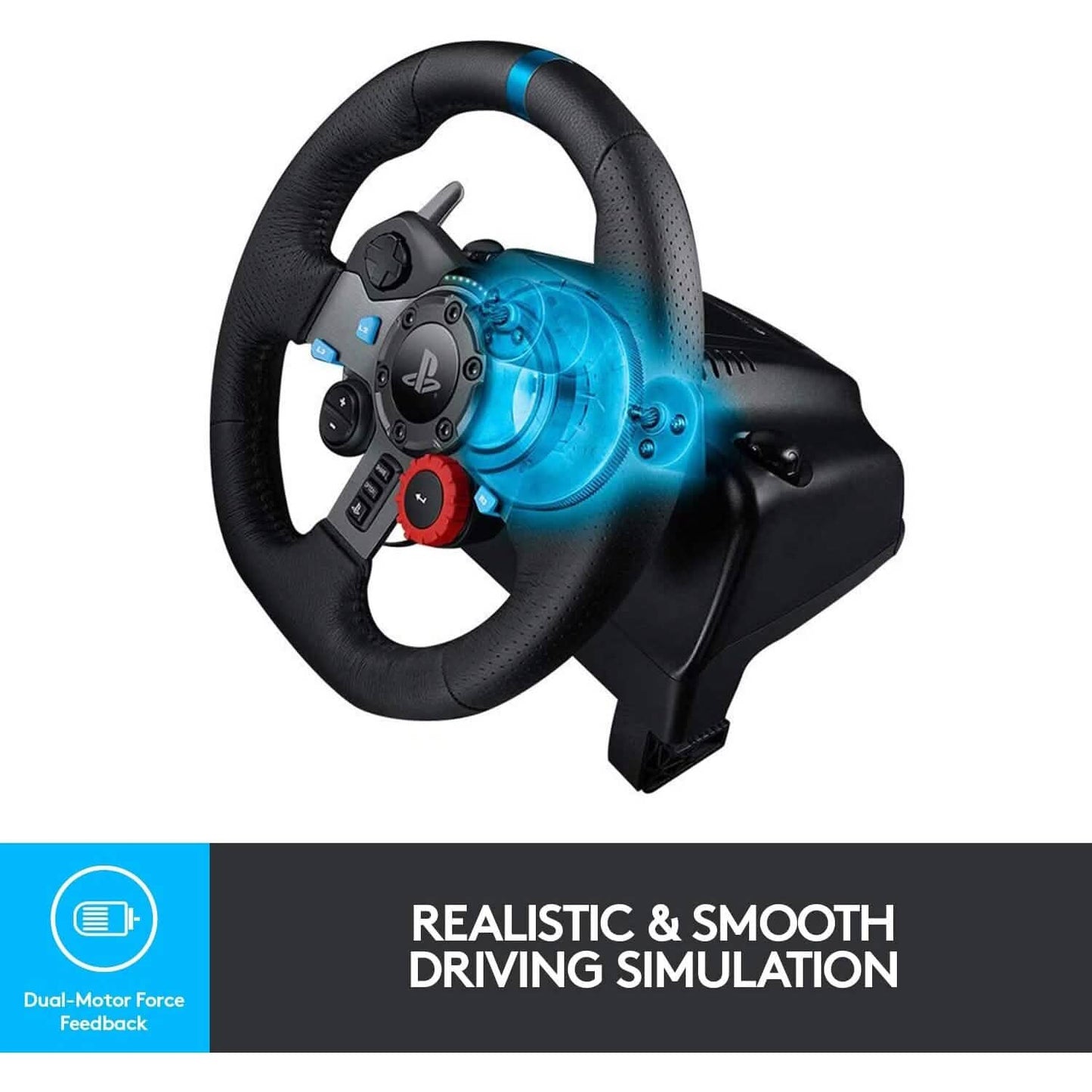 Logitech G29 Driving Force Racing Wheel and Floor Pedals (Refurbished) DailySale