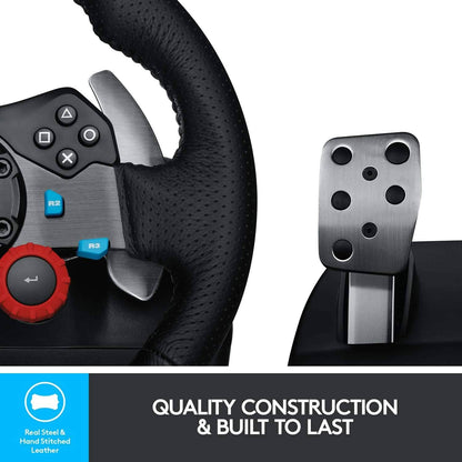 Logitech G29 Driving Force Racing Wheel and Floor Pedals (Refurbished) DailySale