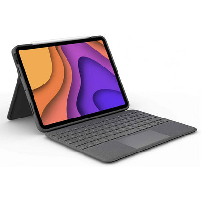 Logitech Folio Touch iPad Keyboard Case with Trackpad and Smart Connector for iPad Air (4th Generation) – Graphite Apple Exclusive DailySale