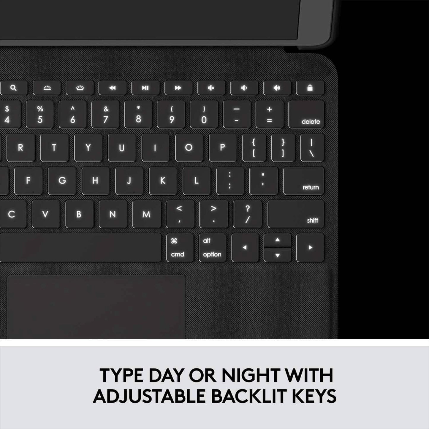 Logitech Folio Touch iPad Keyboard Case with Trackpad and Smart Connector for iPad Air (4th Generation) – Graphite Apple Exclusive DailySale