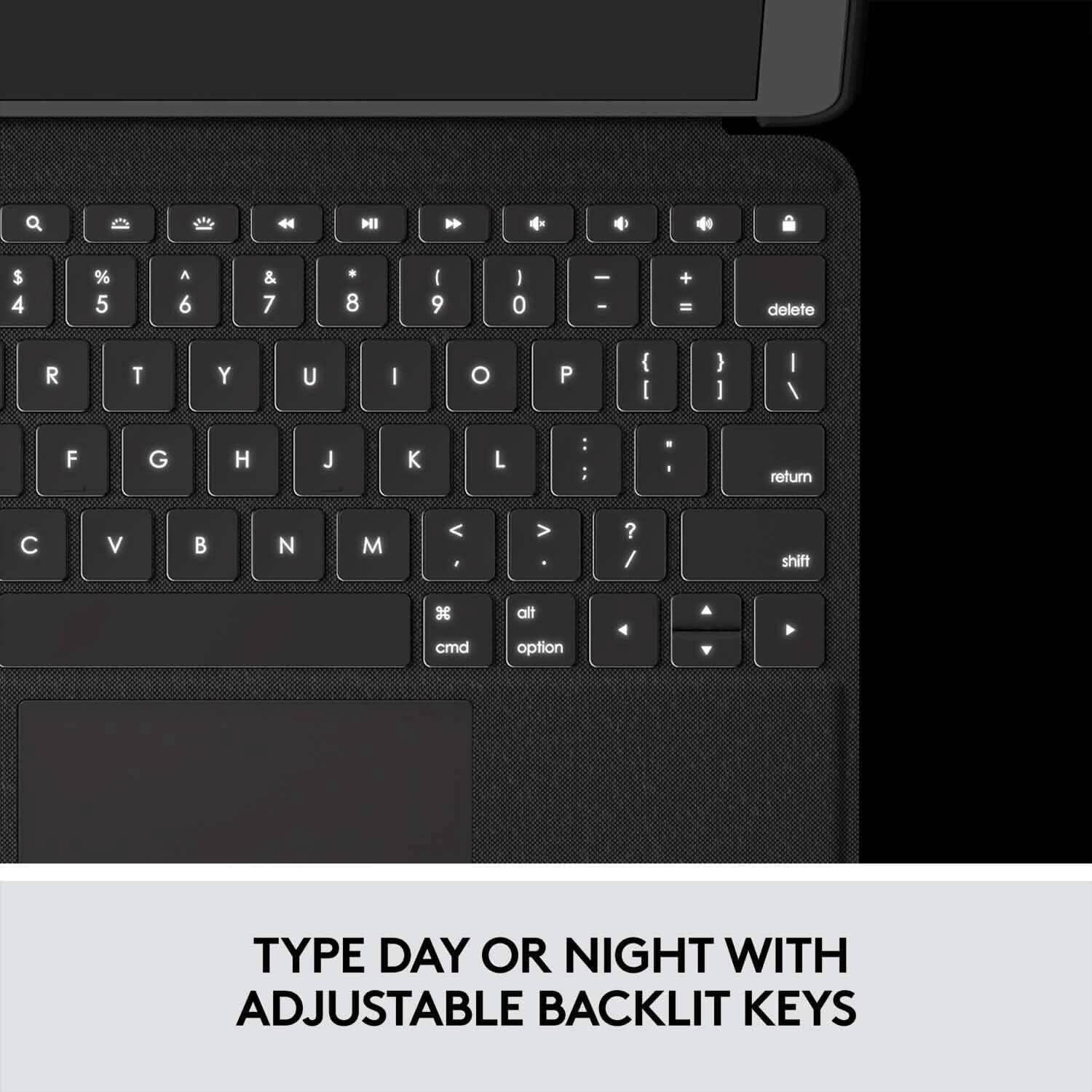 Logitech Folio Touch iPad Keyboard Case with Trackpad and Smart Connector for iPad Air (4th Generation) – Graphite Apple Exclusive DailySale