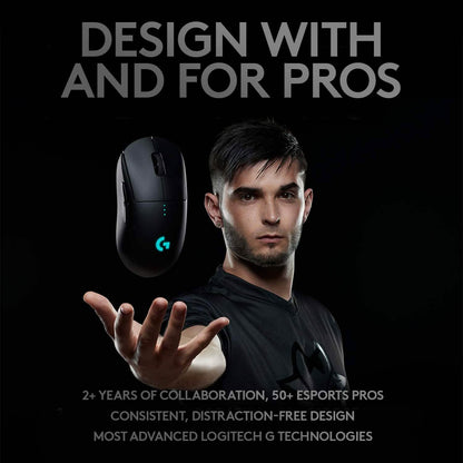 Logitech G Pro Wireless Gaming FPS Mouse with Advanced Gaming Sensor (Refurbished) DailySale