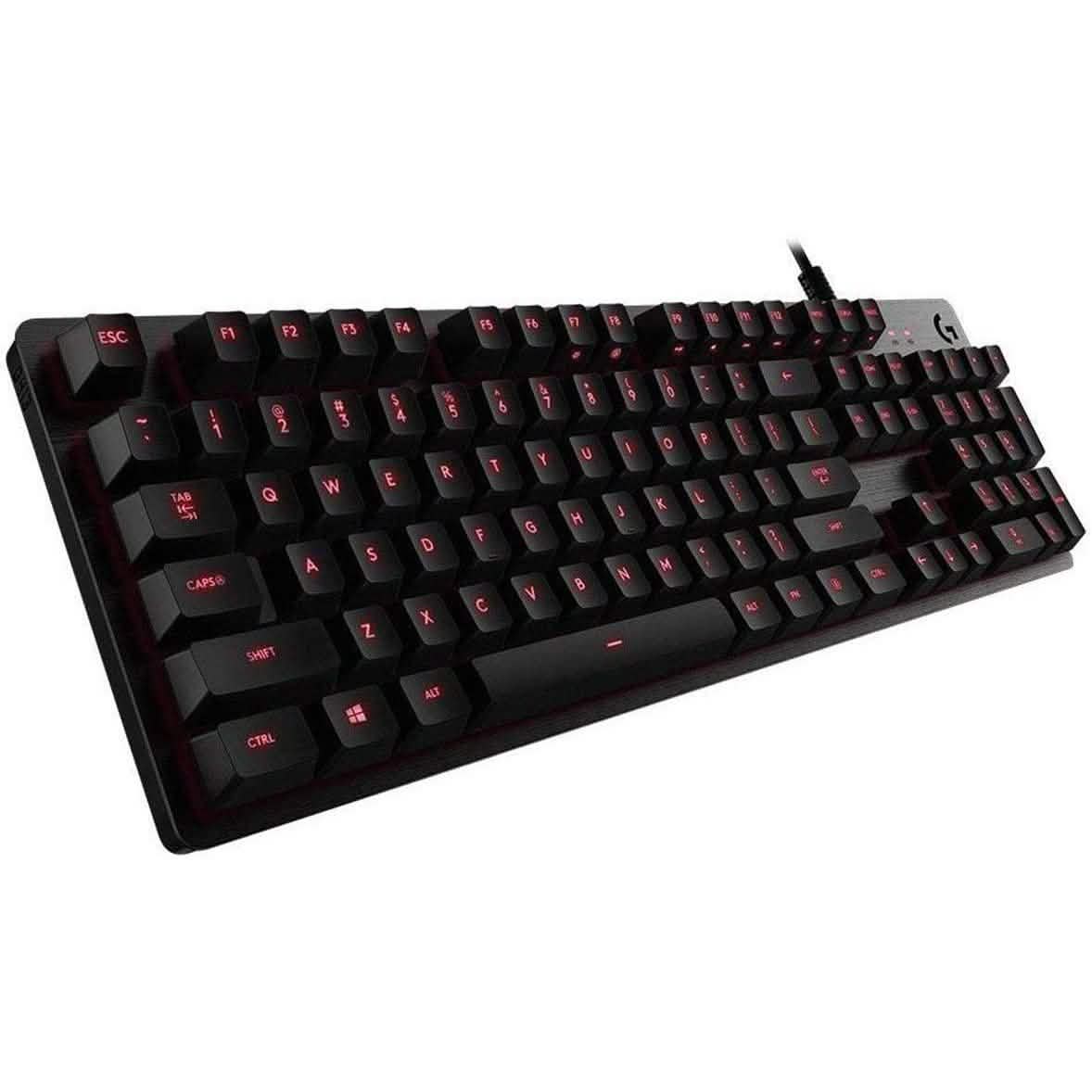 Logitech G413 Backlit Mechanical Gaming Keyboard USB Passthrough Carbon (Refurbished) DailySale