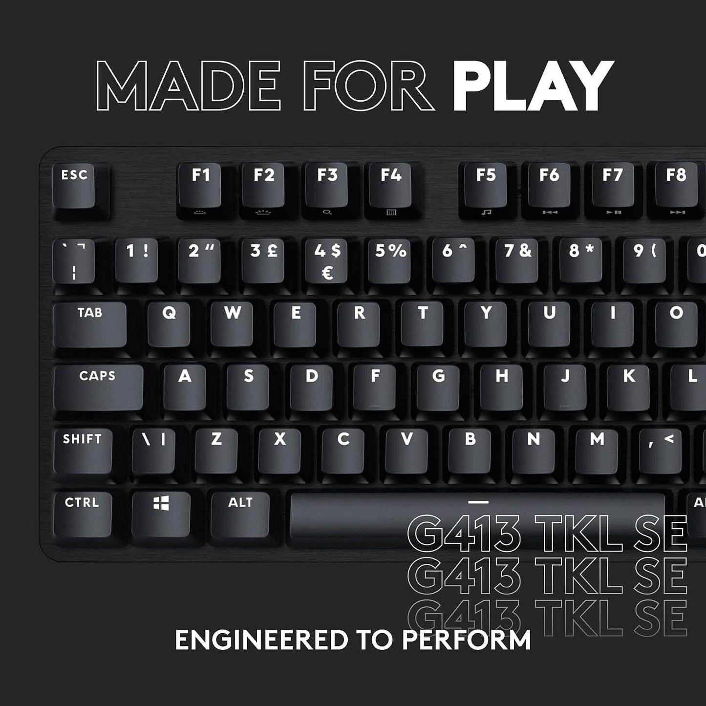 Logitech G413 TKL SE Mechanical Gaming Keyboard DailySale