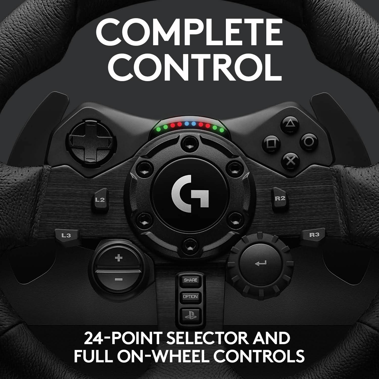 Logitech G923 Racing Wheel and Pedals (Refurbished) DailySale